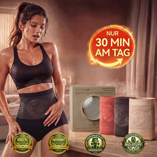 Moringa und Berberin 4-in-1 Mikropartikel-Shorts zur Körperformung und Fettverbrennung