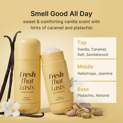 Up to 70% OFF Welather Vanilla Pistachio Deodorant For Odor & Yellow-Stain Worries