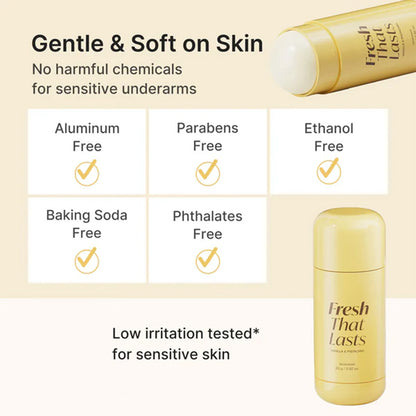 Up to 70% OFF Welather Vanilla Pistachio Deodorant For Odor & Yellow-Stain Worries